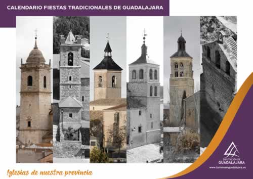 calendario de fiestas tradicionales de la provincia de Guadalajara 2022