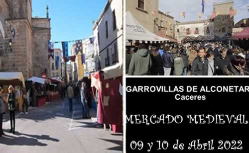 Mercado medieval en Garrovillas de Alconetar