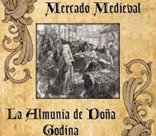 Mercado medieval en La ALmunia de Doña Godina