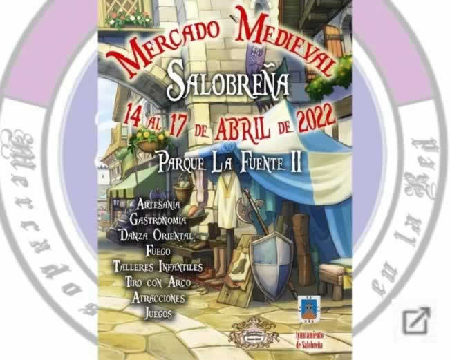 Abril 2022 Mercado medieval de Semana Santa en Salobreña, Granada