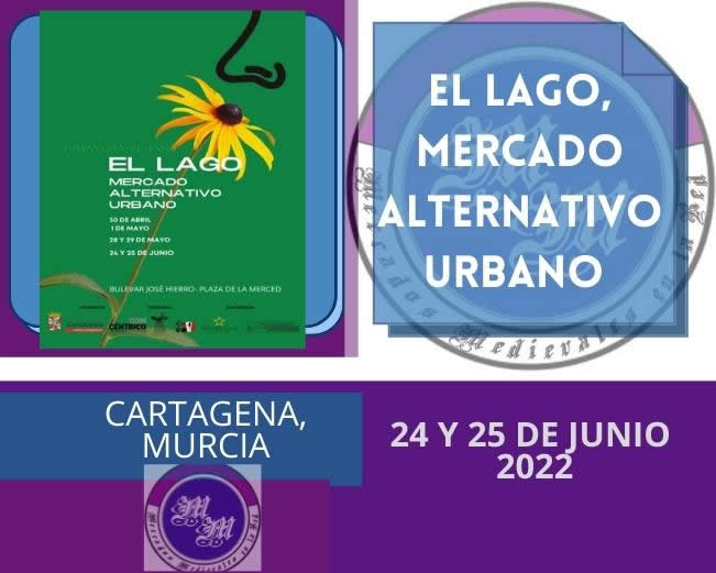 Junio 2022 El Lago, mercado alternativo urbano en Cartagena, Murcia