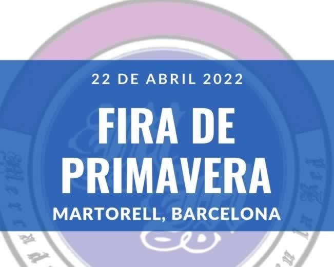Feria de primavera en Martorell, Barcelona Abril 2022