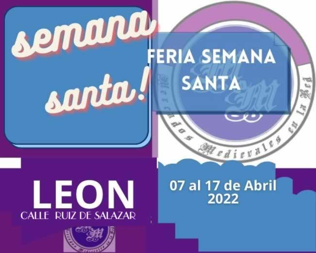 Abril 2022 Feria de semana santa en Leon