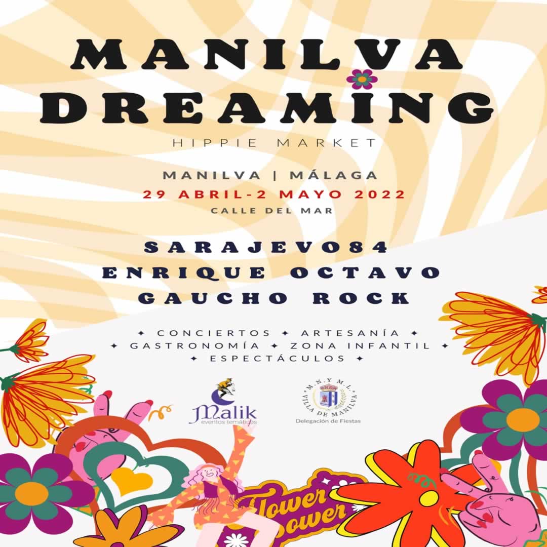 29 de Abril al 2 de Mayo 2022 Manilva Dreaming Hippie Market en Manilva, Málaga