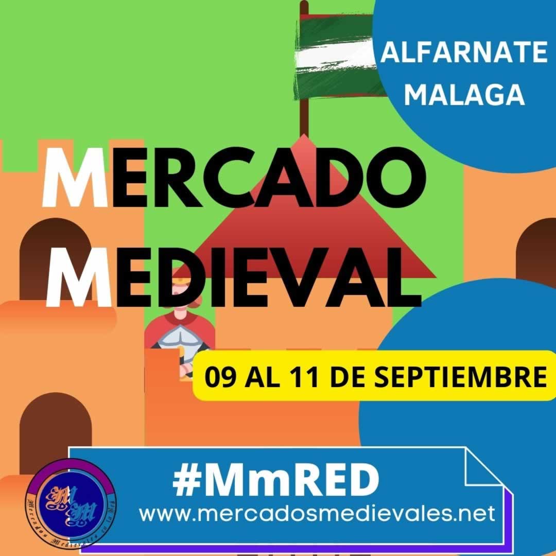 Mercado medieval en Alfarnate, Malaga 2022