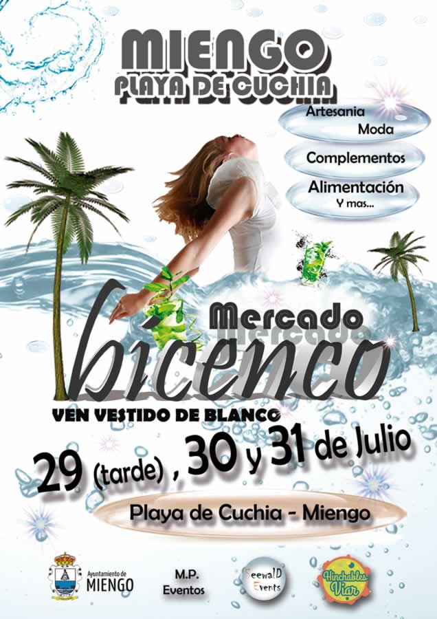 Mercado Ibicenco en la Playa de Cuchía, Miengo (Cantabria) del 29 al 31 de Julio 2022