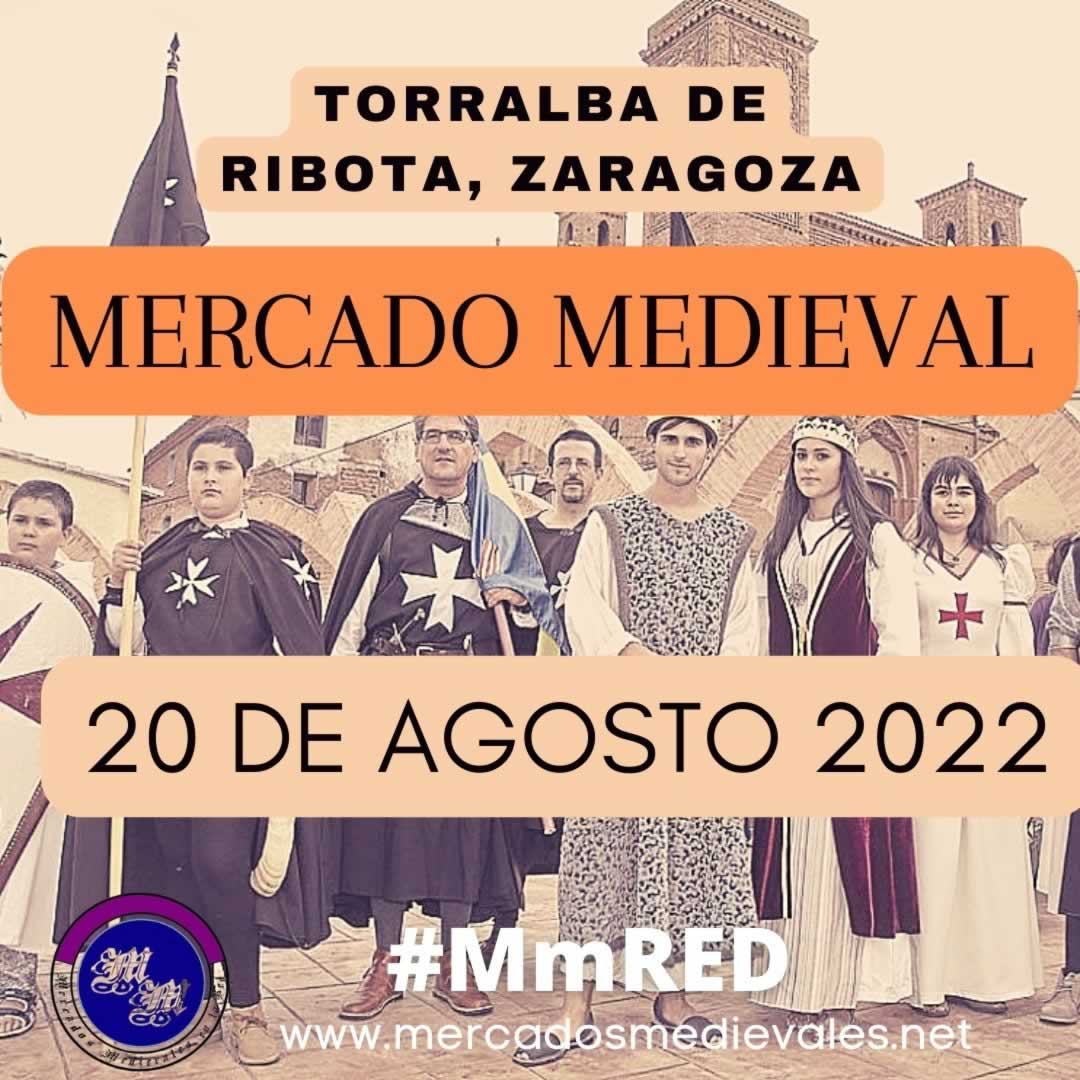 Mercado medieval en Torralba de Ribota, Zaragoza 20 de Agosto 2022