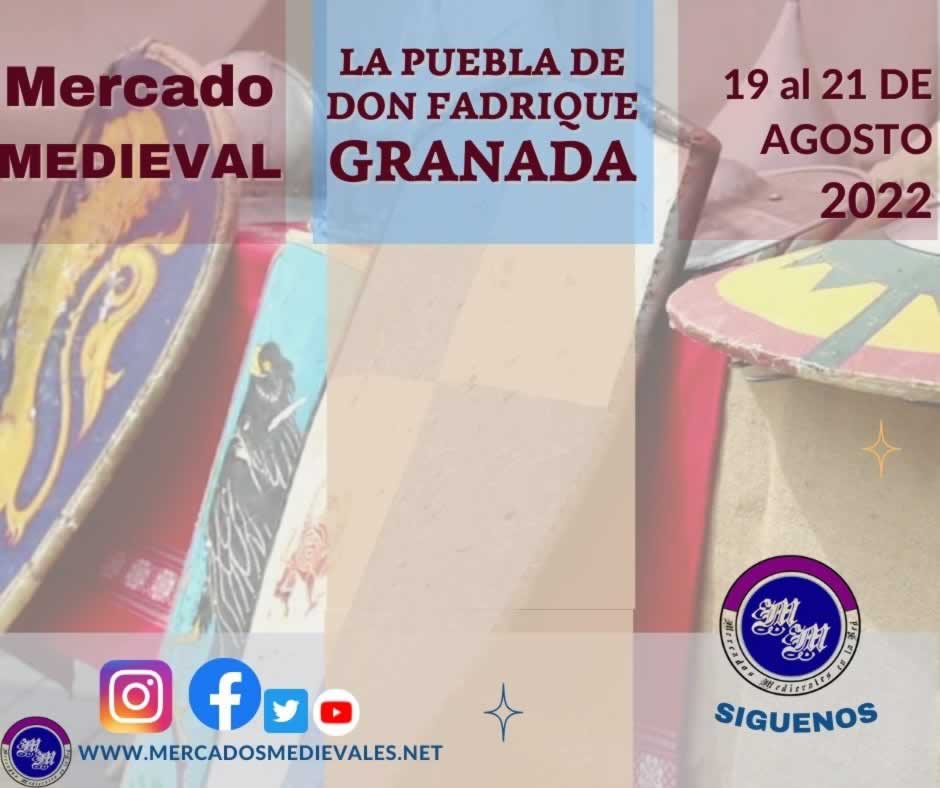 Mercado medieval en La Puebla de Don Fadrique, Granada del 19 al 21 de Agosto 2022