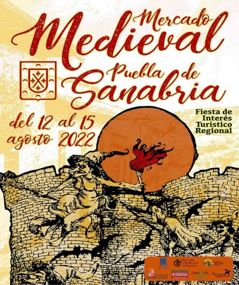 Mercado medieval en Puebla de Sanabria , Zamora del 12 al 15 de Agosto 2022