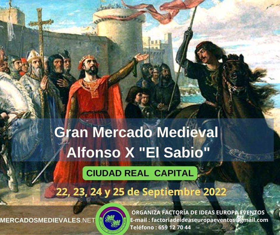 Gran Mercado Medieval Alfonso X "El Sabio" en Ciudad Real