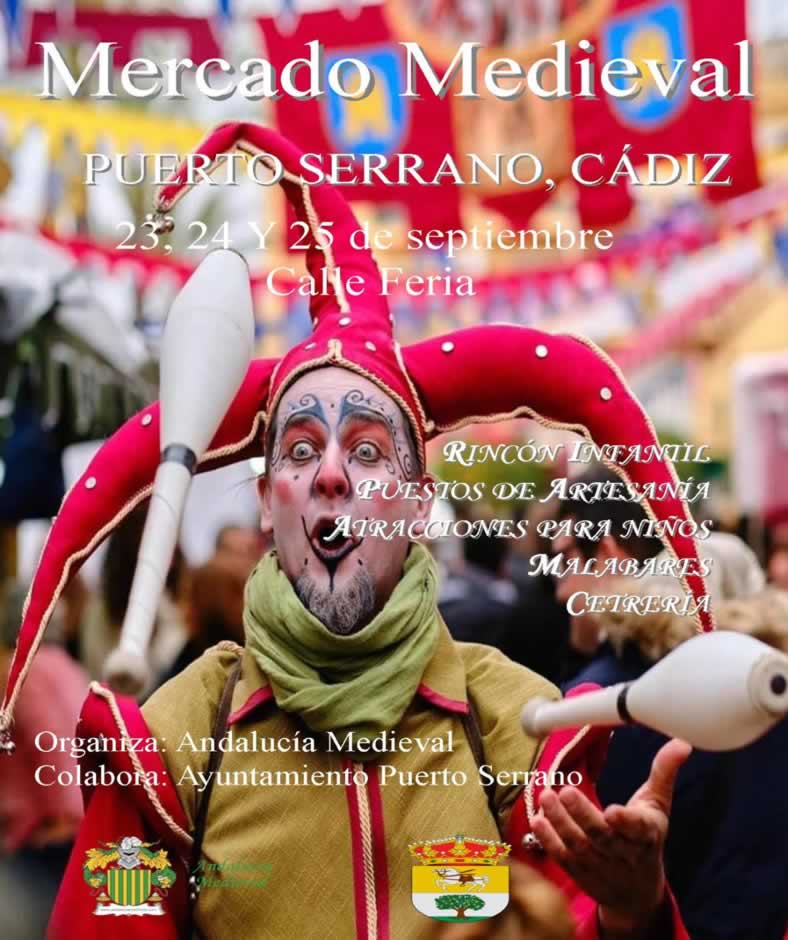 Feria medieval en Puerto Serrano, Cadiz del 23 al 25 de Septiembre 2022