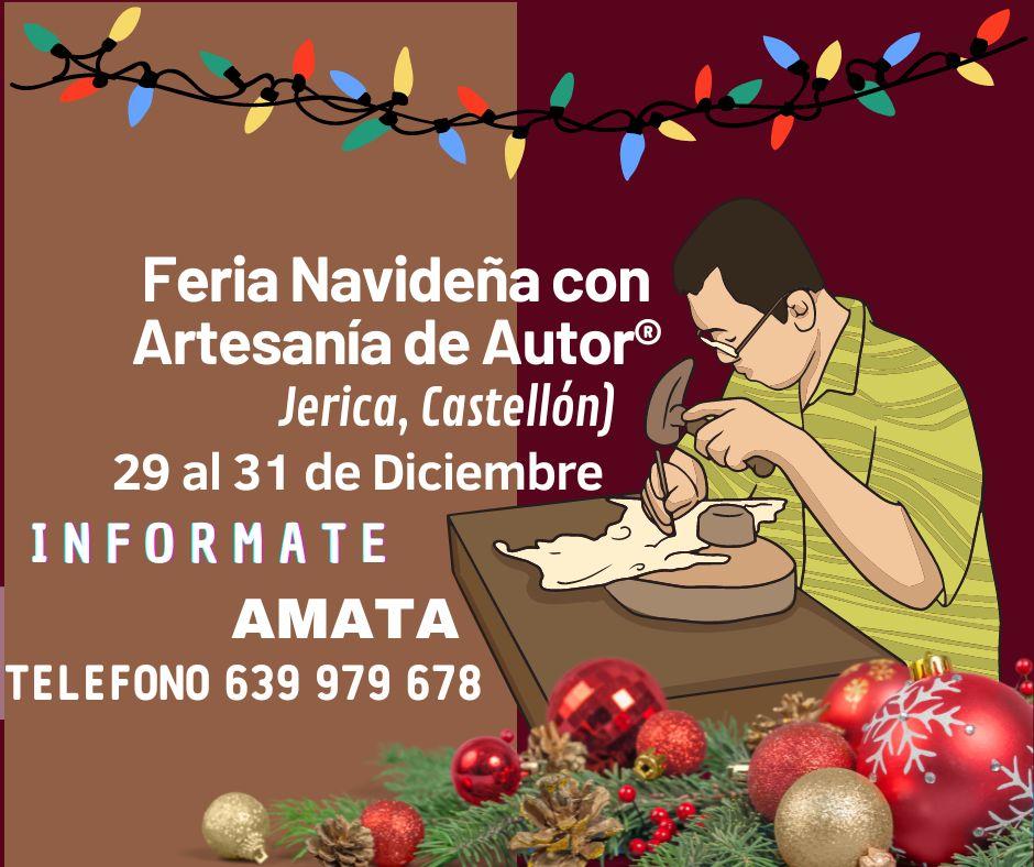 Feria Navideña con Artesanía de Autor® en Jérica, Castellón