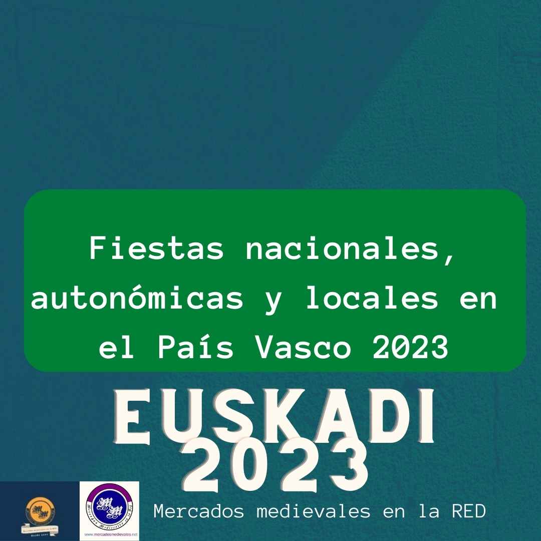 Fiestas nacionales, autonómicas y locales en el País Vasco 2023