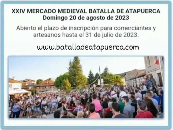 Mercado medieval La Batalla de Atapuerca en Atapuerca, Burgos 2023