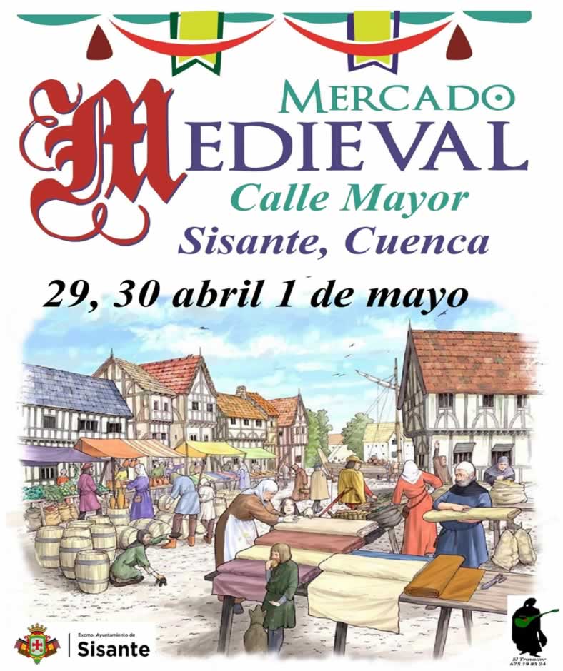 2023 Mercado medieval en Sisante, Cuenca