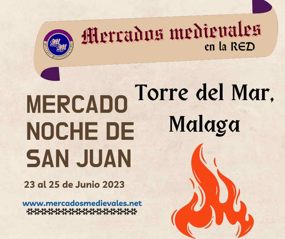 2023 Mercado noche de San Juan en Torre del Mar, Malaga