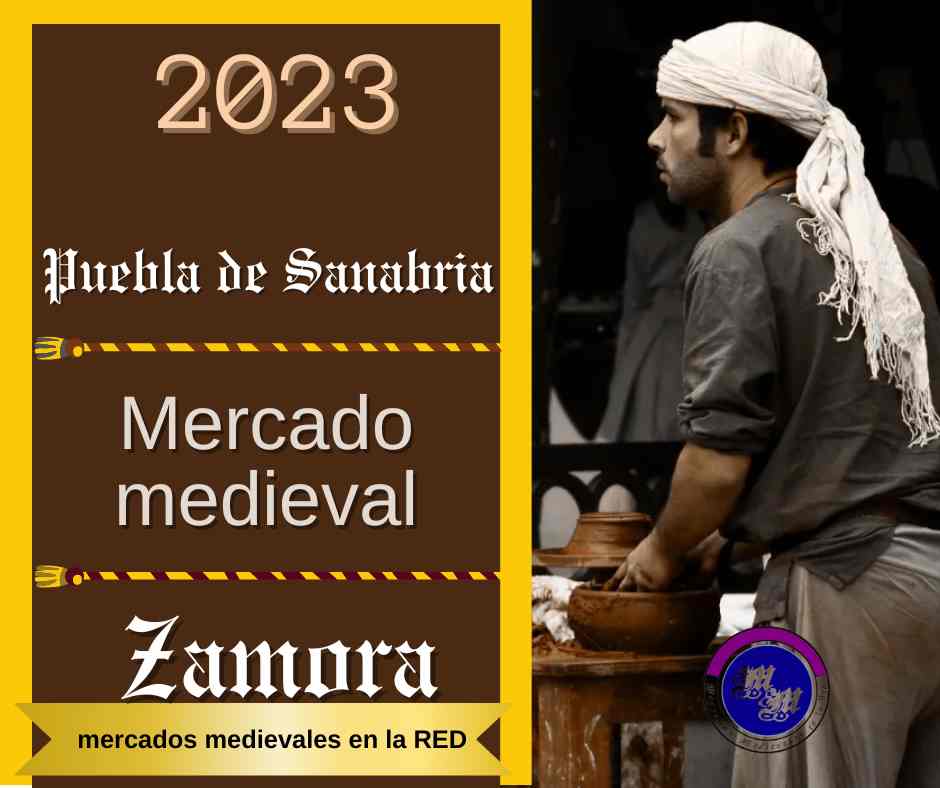 Mercado medieval en Puebla de Sanabria , Zamora 2023